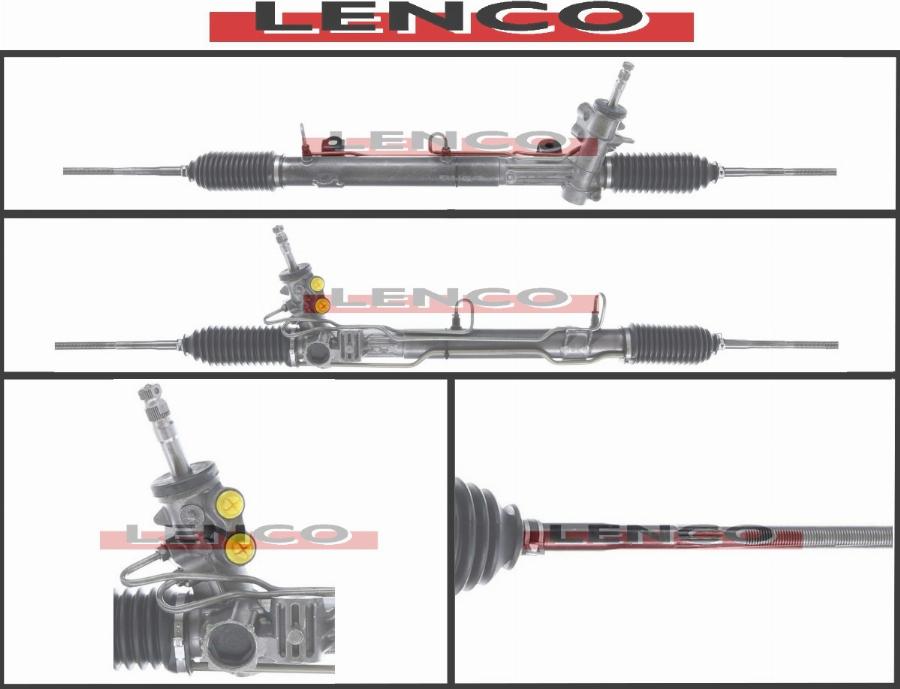 Lenco SGA064L - Рулевой механизм, рейка autospares.lv