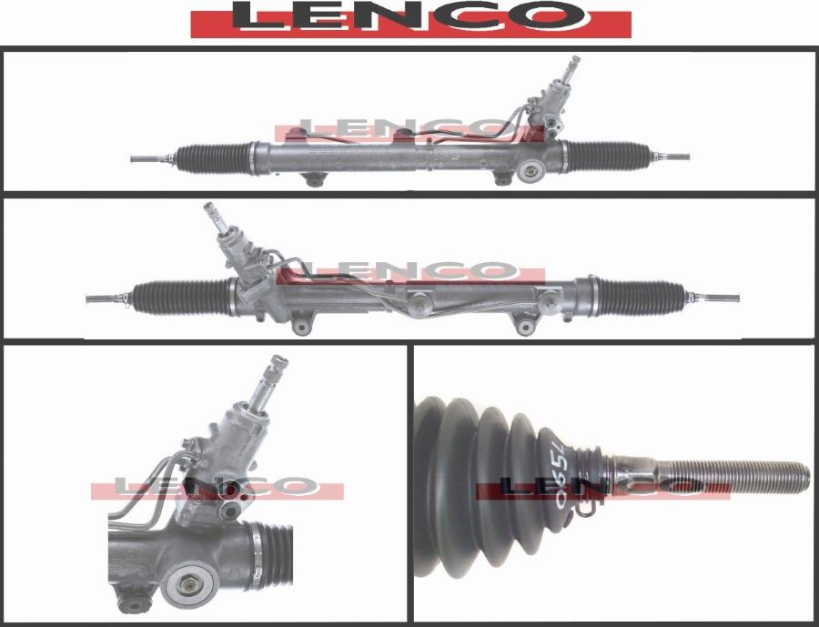 Lenco SGA065L - Рулевой механизм, рейка autospares.lv