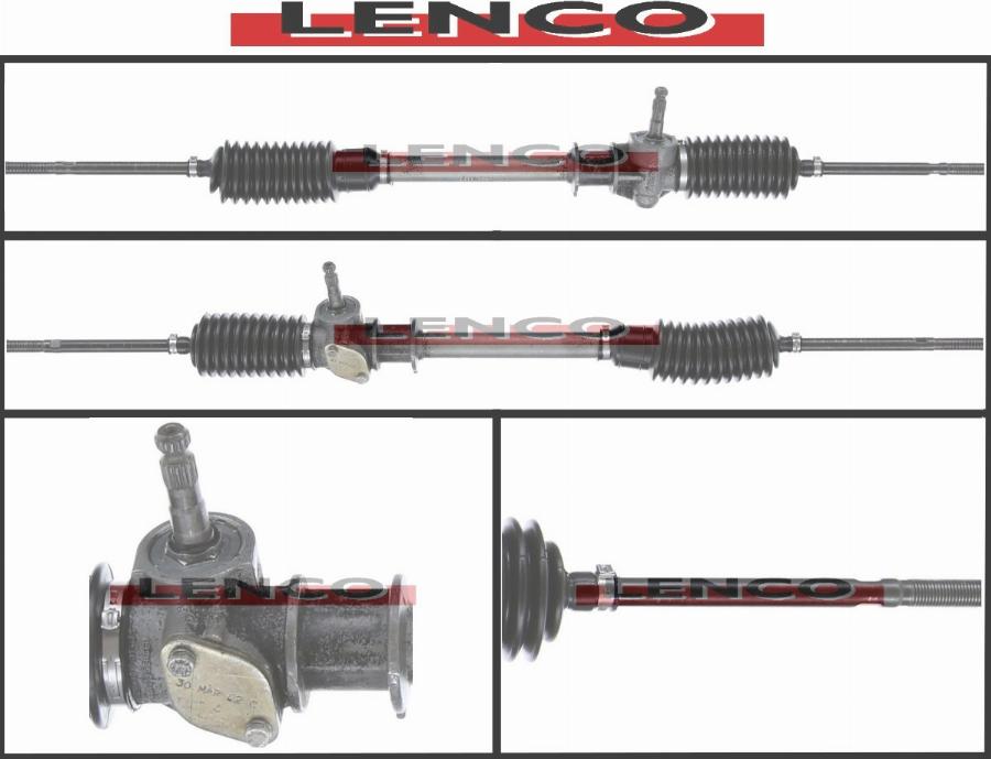 Lenco SGA002L - Рулевой механизм, рейка autospares.lv