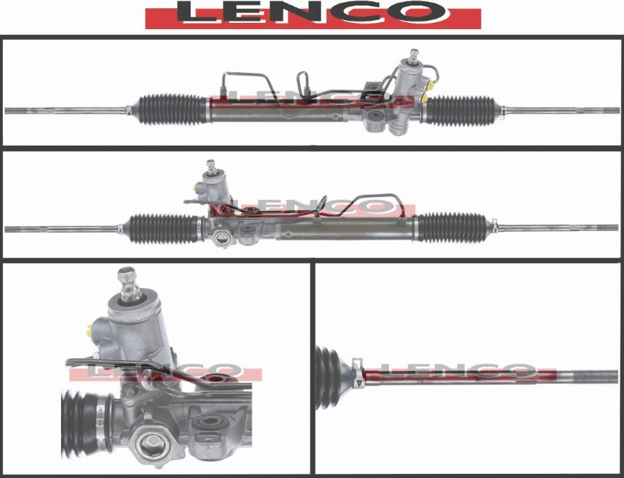 Lenco SGA086L - Рулевой механизм, рейка autospares.lv