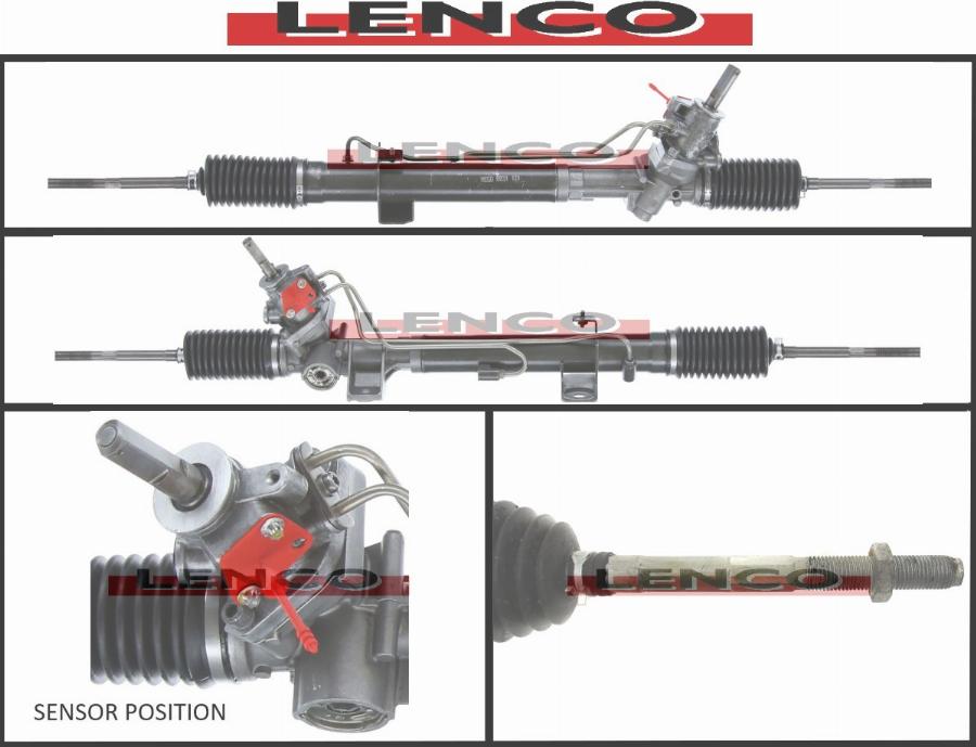 Lenco SGA031L - Рулевой механизм, рейка autospares.lv