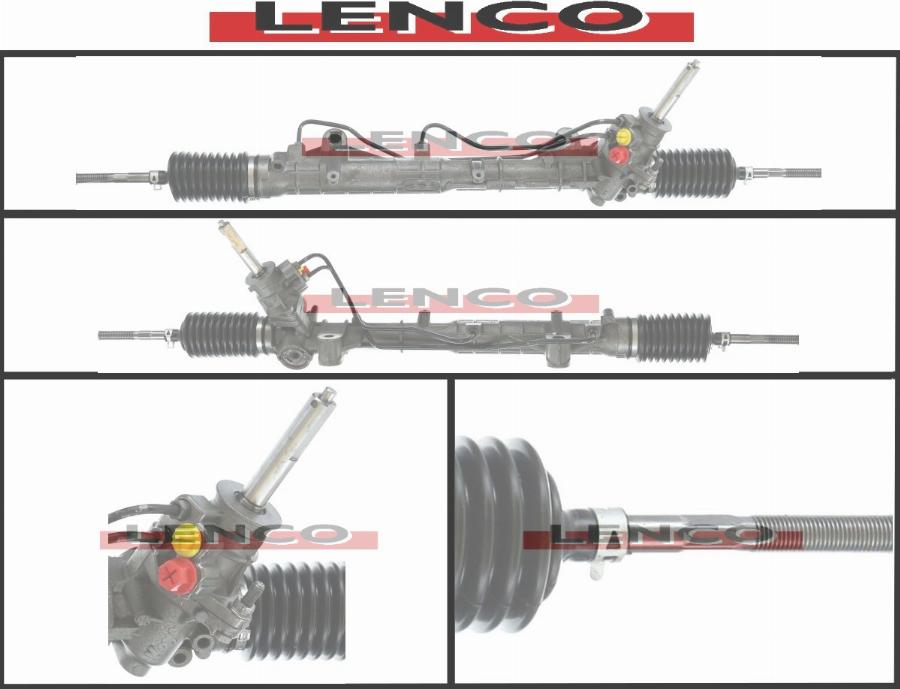 Lenco SGA026L - Рулевой механизм, рейка autospares.lv