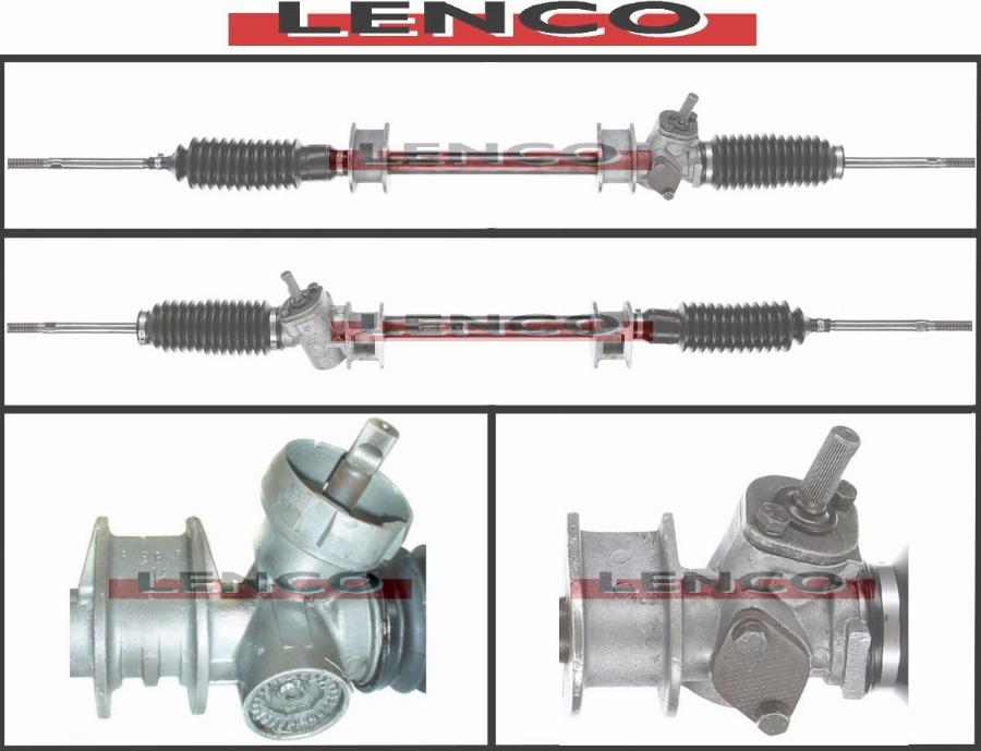 Lenco SGA076L - Рулевой механизм, рейка autospares.lv