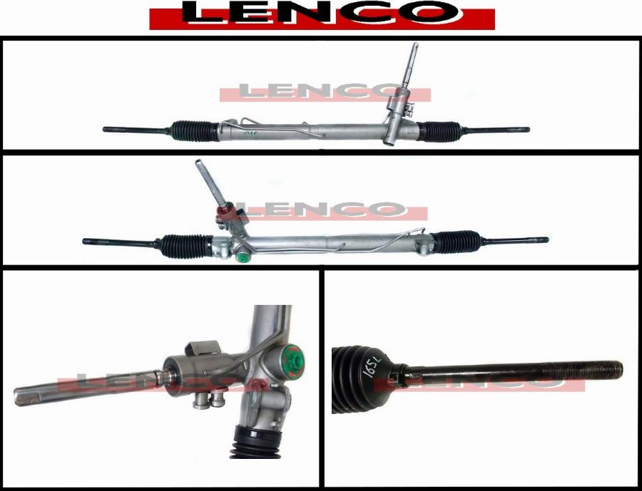 Lenco SGA165L - Рулевой механизм, рейка autospares.lv