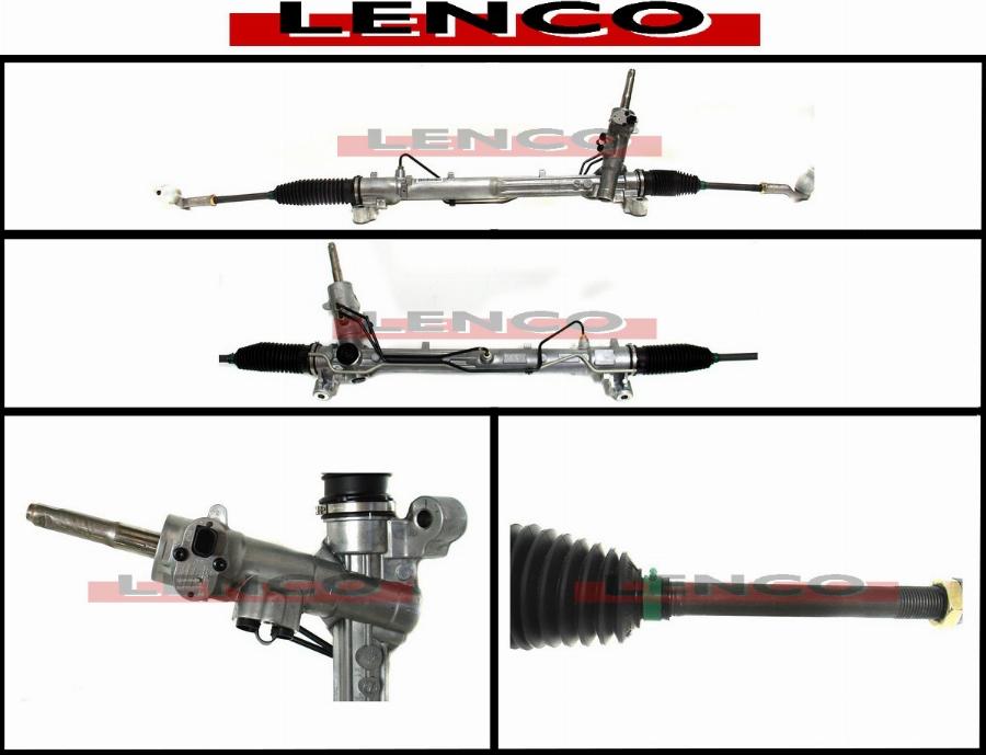 Lenco SGA161L - Рулевой механизм, рейка autospares.lv