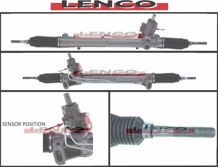 Lenco SGA100L - Рулевой механизм, рейка autospares.lv