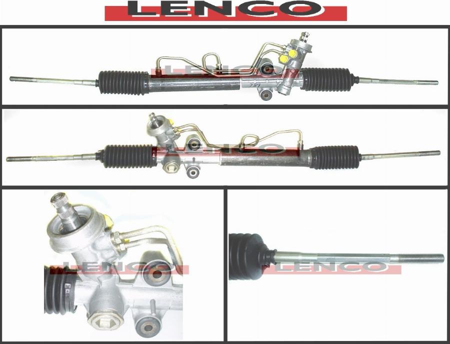 Lenco SGA1087L - Рулевой механизм, рейка autospares.lv