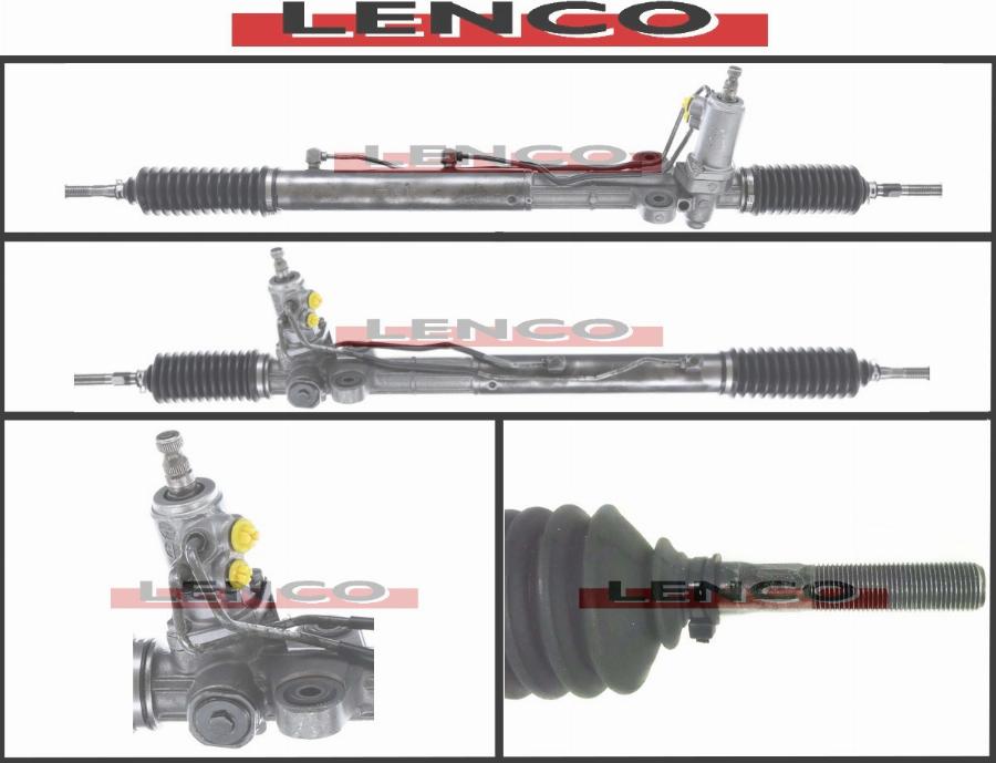 Lenco SGA1021L - Рулевой механизм, рейка autospares.lv