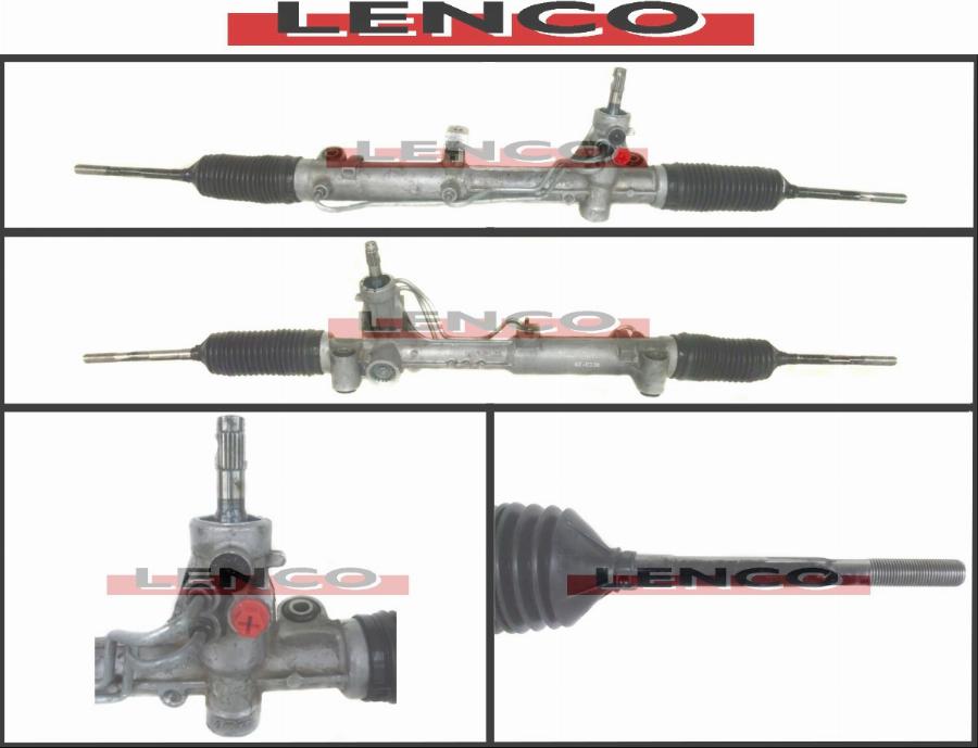 Lenco SGA1075L - Рулевой механизм, рейка autospares.lv