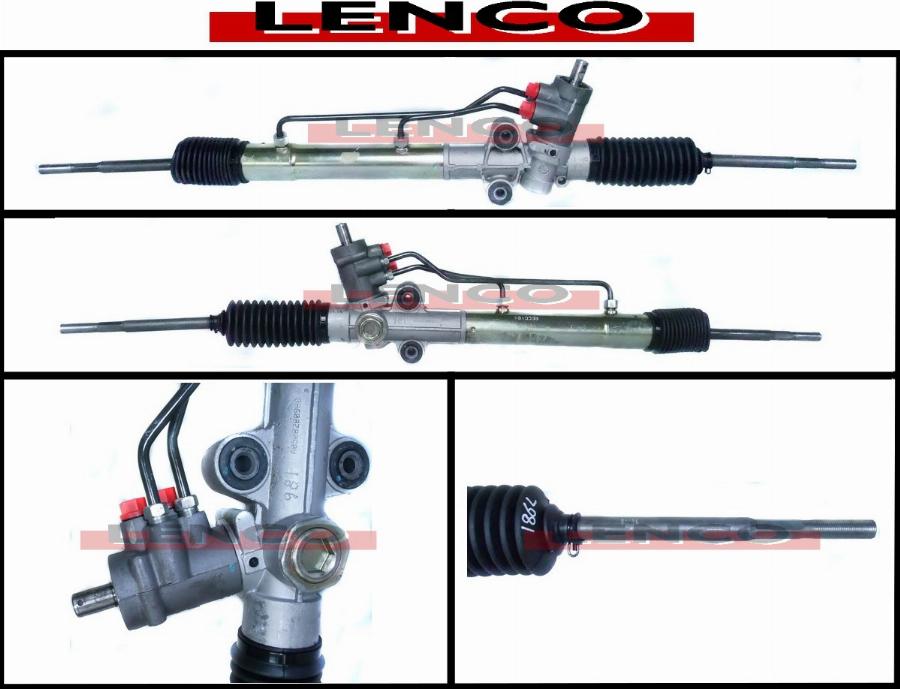 Lenco SGA186L - Рулевой механизм, рейка autospares.lv