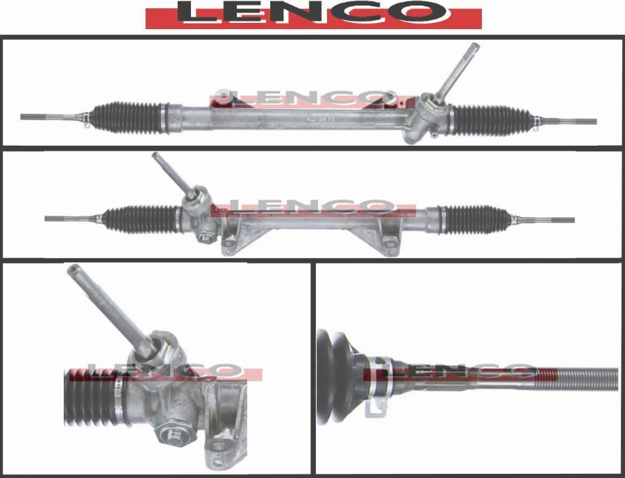 Lenco SGA1249L - Рулевой механизм, рейка autospares.lv