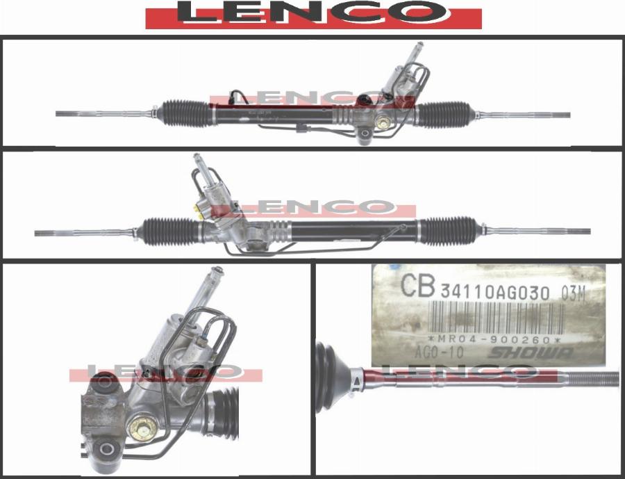 Lenco SGA1283L - Рулевой механизм, рейка autospares.lv