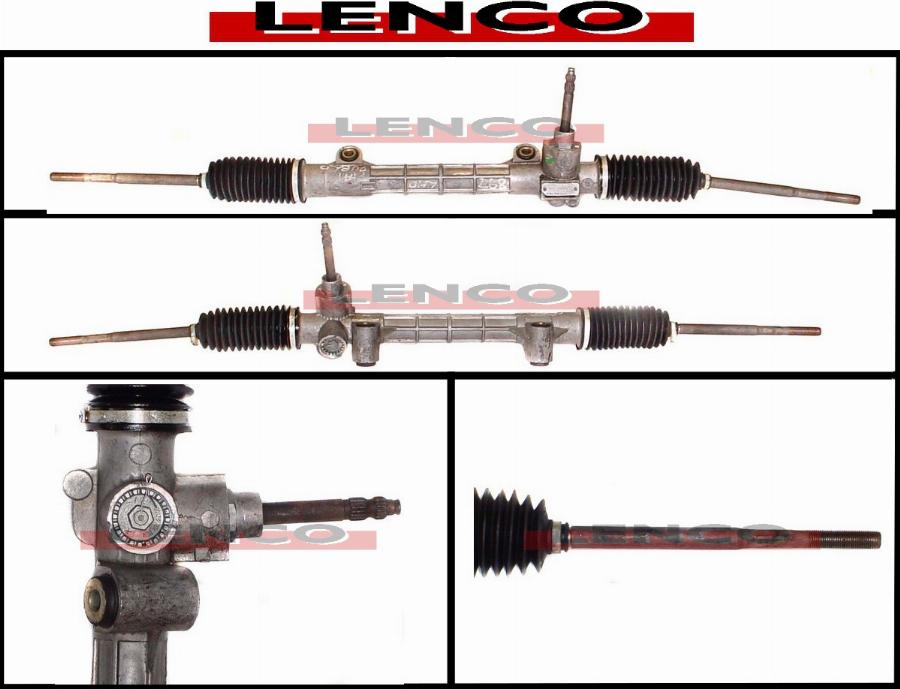 Lenco SGA899L - Рулевой механизм, рейка autospares.lv