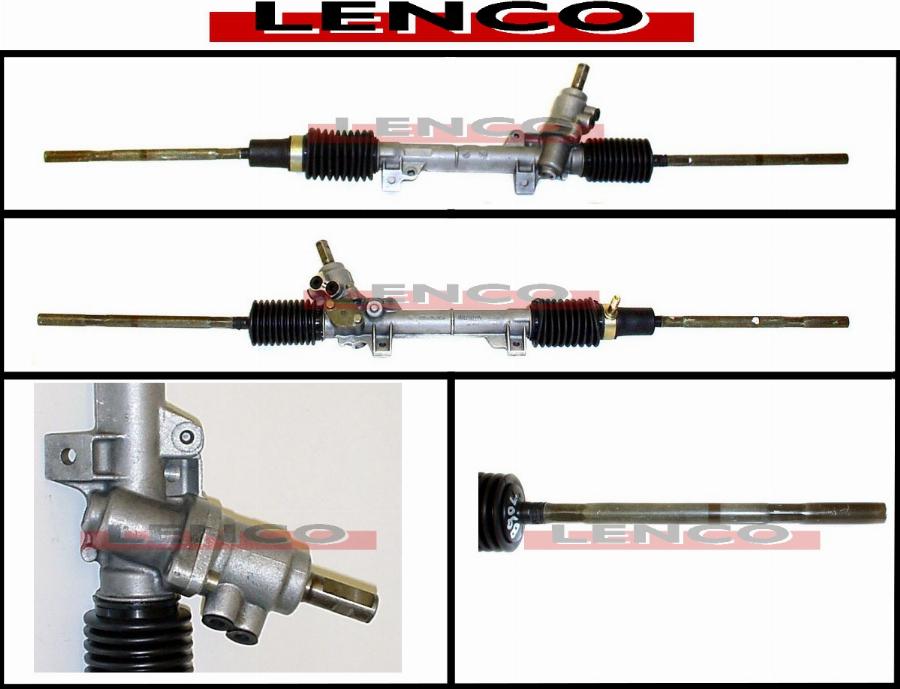 Lenco SGA890L - Рулевой механизм, рейка autospares.lv