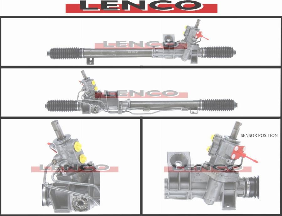 Lenco SGA853L - Рулевой механизм, рейка autospares.lv