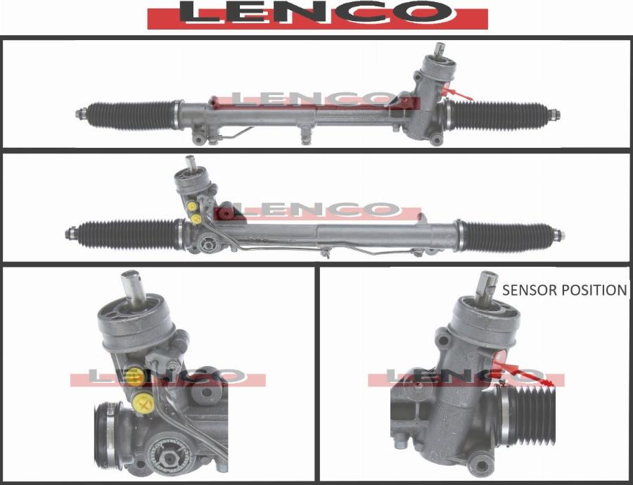 Lenco SGA852L - Рулевой механизм, рейка autospares.lv