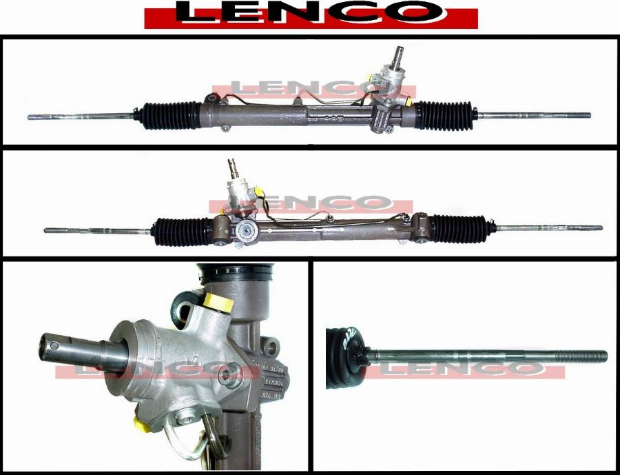 Lenco SGA867L - Рулевой механизм, рейка autospares.lv