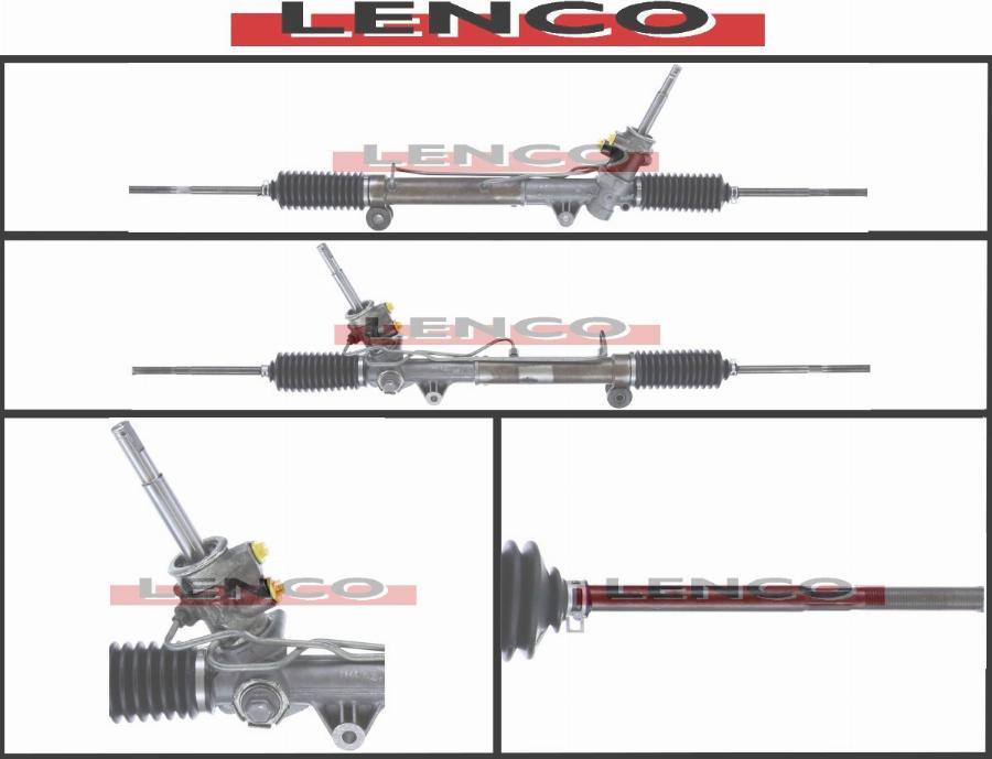 Lenco SGA804L - Рулевой механизм, рейка autospares.lv