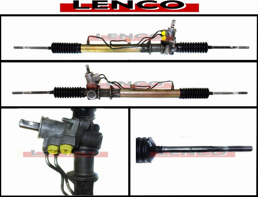 Lenco SGA819L - Рулевой механизм, рейка autospares.lv