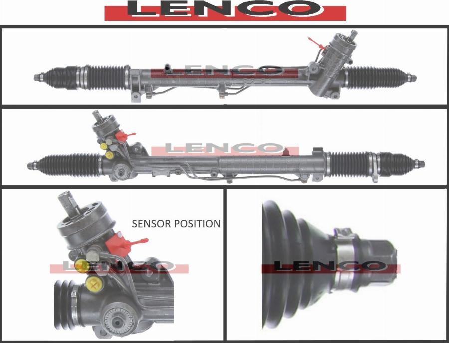 Lenco SGA811L - Рулевой механизм, рейка autospares.lv