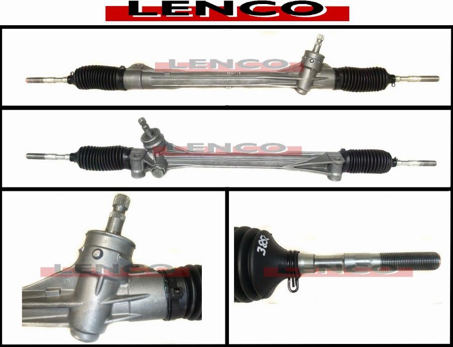 Lenco SGA385L - Рулевой механизм, рейка autospares.lv