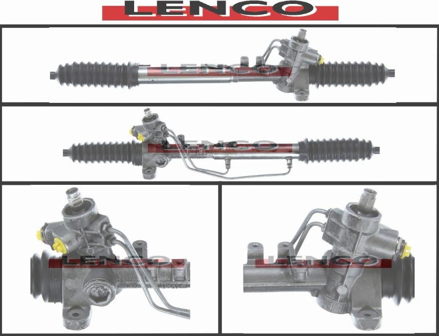 Lenco SGA326L - Рулевой механизм, рейка autospares.lv