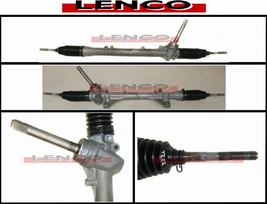 Lenco SGA322L - Рулевой механизм, рейка autospares.lv