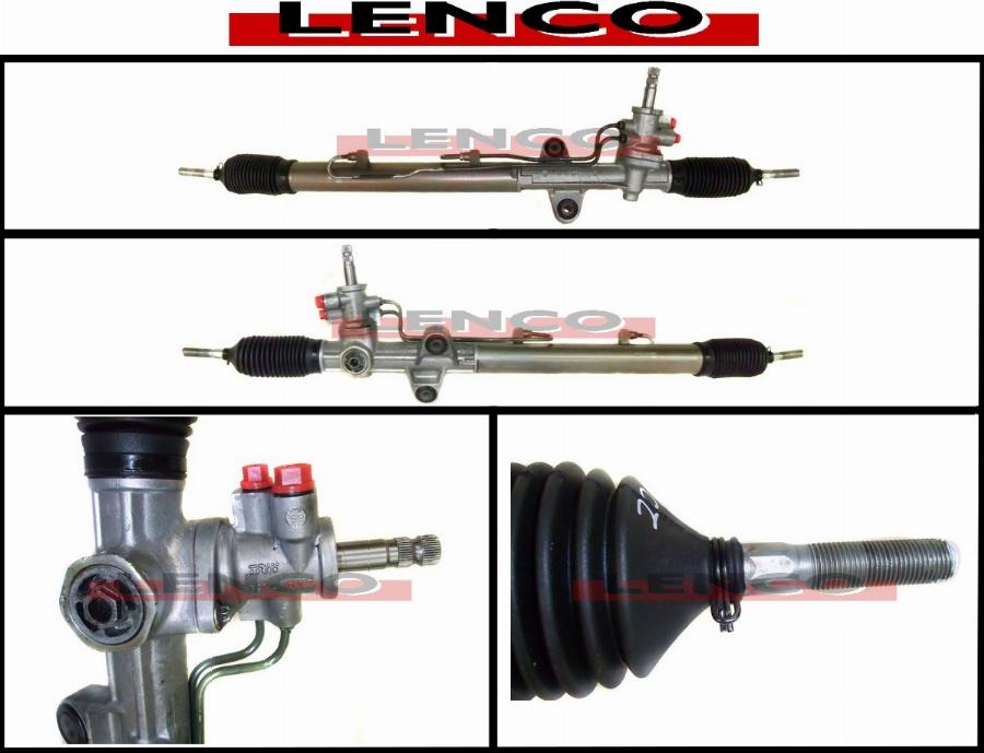 Lenco SGA201L - Рулевой механизм, рейка autospares.lv