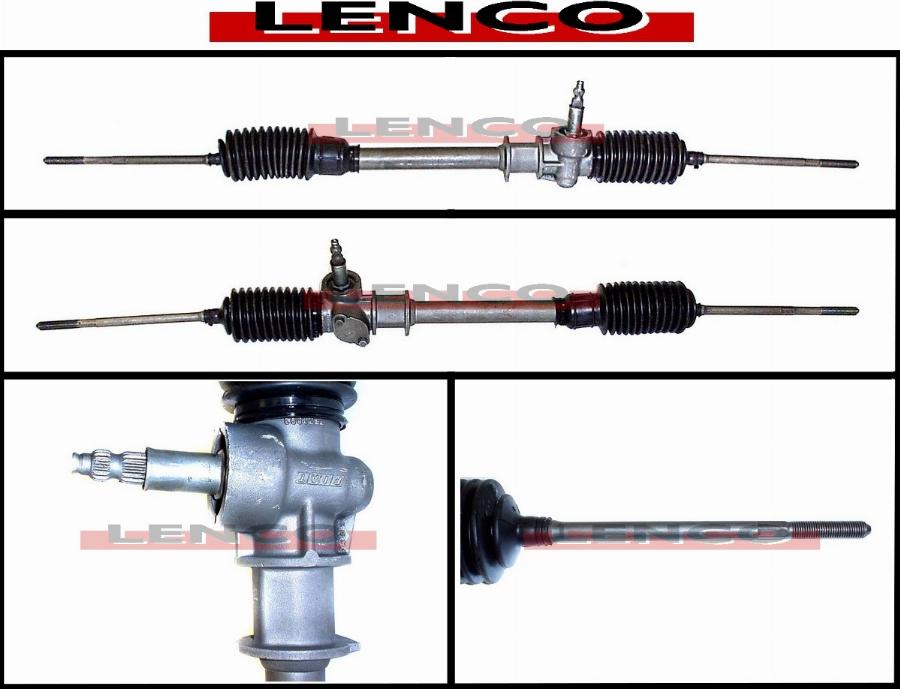 Lenco SGA216L - Рулевой механизм, рейка autospares.lv