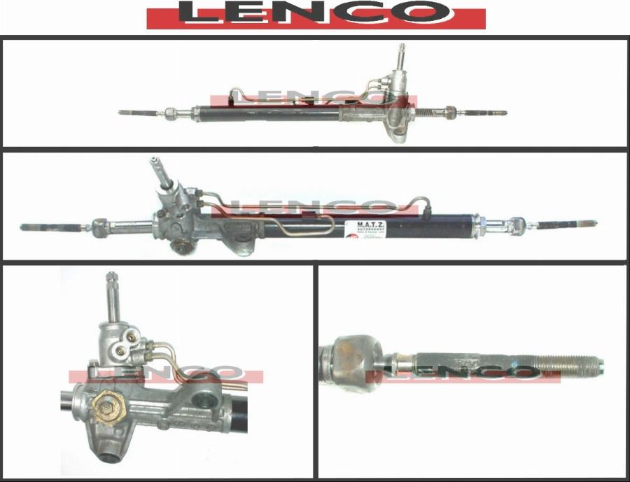 Lenco SGA752L - Рулевой механизм, рейка autospares.lv