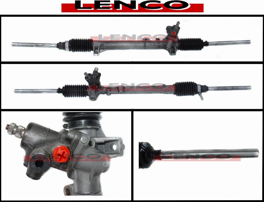 Lenco SGA718L - Рулевой механизм, рейка autospares.lv