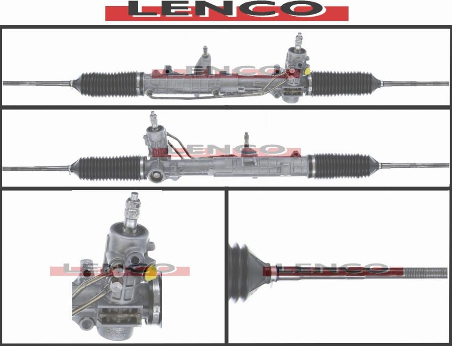 Lenco SGA722L - Рулевой механизм, рейка autospares.lv