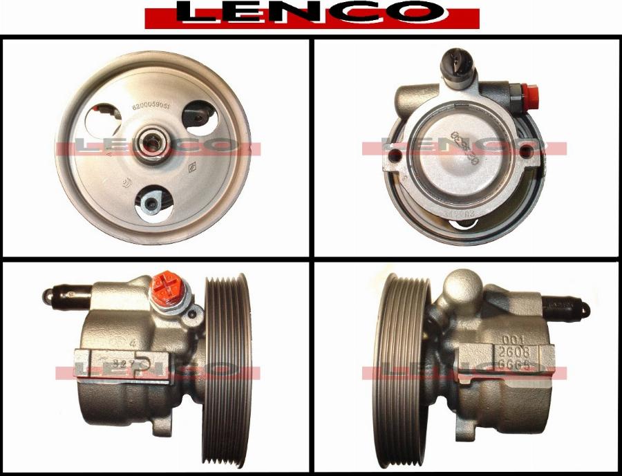 Lenco SP3630 - Гидравлический насос, рулевое управление, ГУР autospares.lv