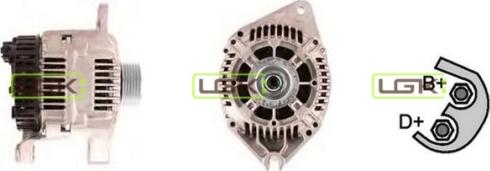 LGK 440972 - Генератор autospares.lv