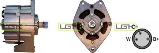 LGK 440481 - Генератор autospares.lv