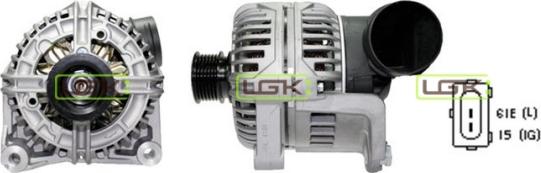 LGK 441738 - Генератор autospares.lv