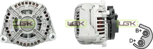 LGK 442595 - Генератор autospares.lv