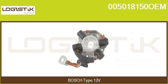 LGK 005018150OEM - Кронштейн, угольная щетка autospares.lv