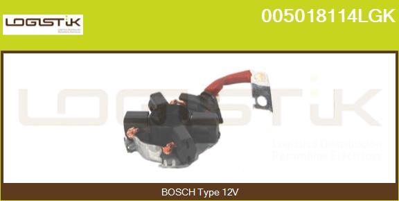 LGK 005018114LGK - Кронштейн, угольная щетка autospares.lv