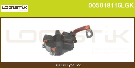 LGK 005018116LGK - Кронштейн, угольная щетка autospares.lv