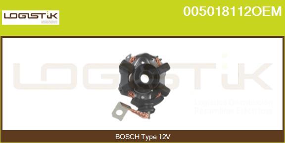 LGK 005018112OEM - Кронштейн, угольная щетка autospares.lv