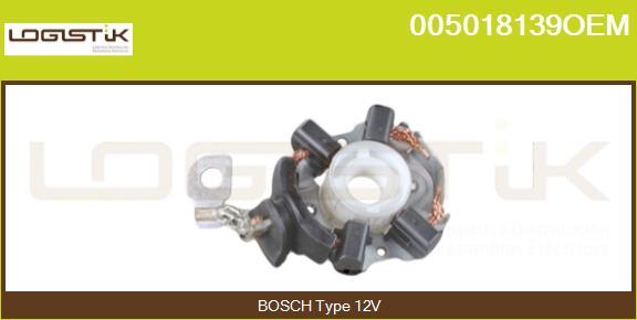 LGK 005018139OEM - Кронштейн, угольная щетка autospares.lv