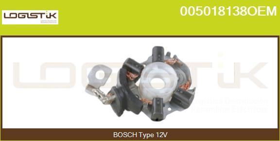 LGK 005018138OEM - Кронштейн, угольная щетка autospares.lv