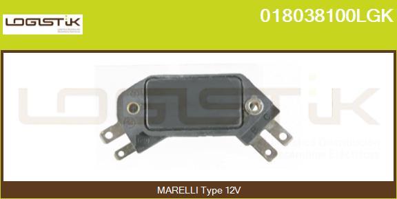 LGK 018038100LGK - Коммутатор, система зажигания autospares.lv