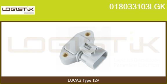 LGK 018033103LGK - Коммутатор, система зажигания autospares.lv