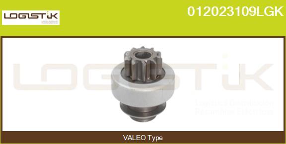 LGK 012023109LGK - Ведущая шестерня, бендикс, стартер autospares.lv