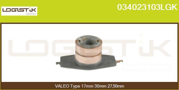 LGK 034023103LGK - Контактное кольцо, генератор autospares.lv