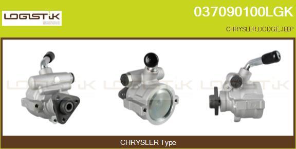 LGK 037090100LGK - Гидравлический насос, рулевое управление, ГУР autospares.lv