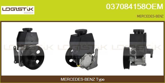 LGK 037084158OEM - Гидравлический насос, рулевое управление, ГУР autospares.lv