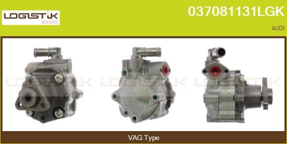 LGK 037081131LGK - Гидравлический насос, рулевое управление, ГУР autospares.lv